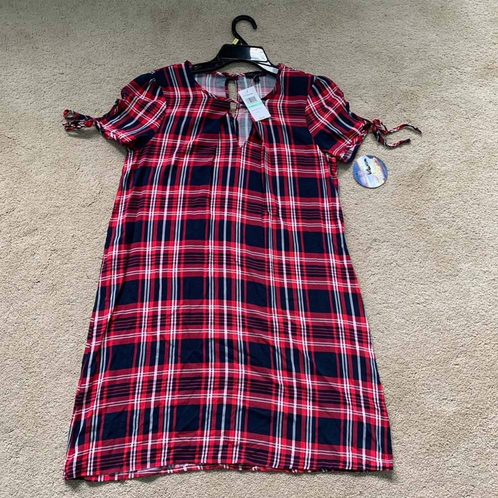 Plaid dress